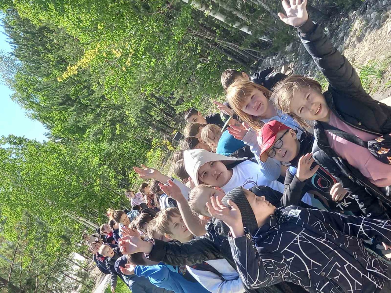 Экскурсия 2 Б и 3 Б в Самарскую Луку